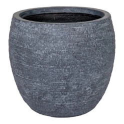 Bloempot Utah Bullet - D44 X H39 - Donkergrijs