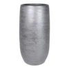 Bloempot Mira Hoog - D26 X H50cm - Antraciet -Tuinplantenwinkel vaas mira d26 h50cm industrieel zwart bloempot antraciet 1