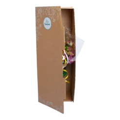 Boeket Pluim Van Het Najaar Middel -Tuinplantenwinkel verpakking boeket dicht 2 39