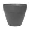 Bloempot Elho Vibia Campana Rond 40cm - Antraciet -Tuinplantenwinkel vibia campana rond 40 bloempot antraciet 1 8