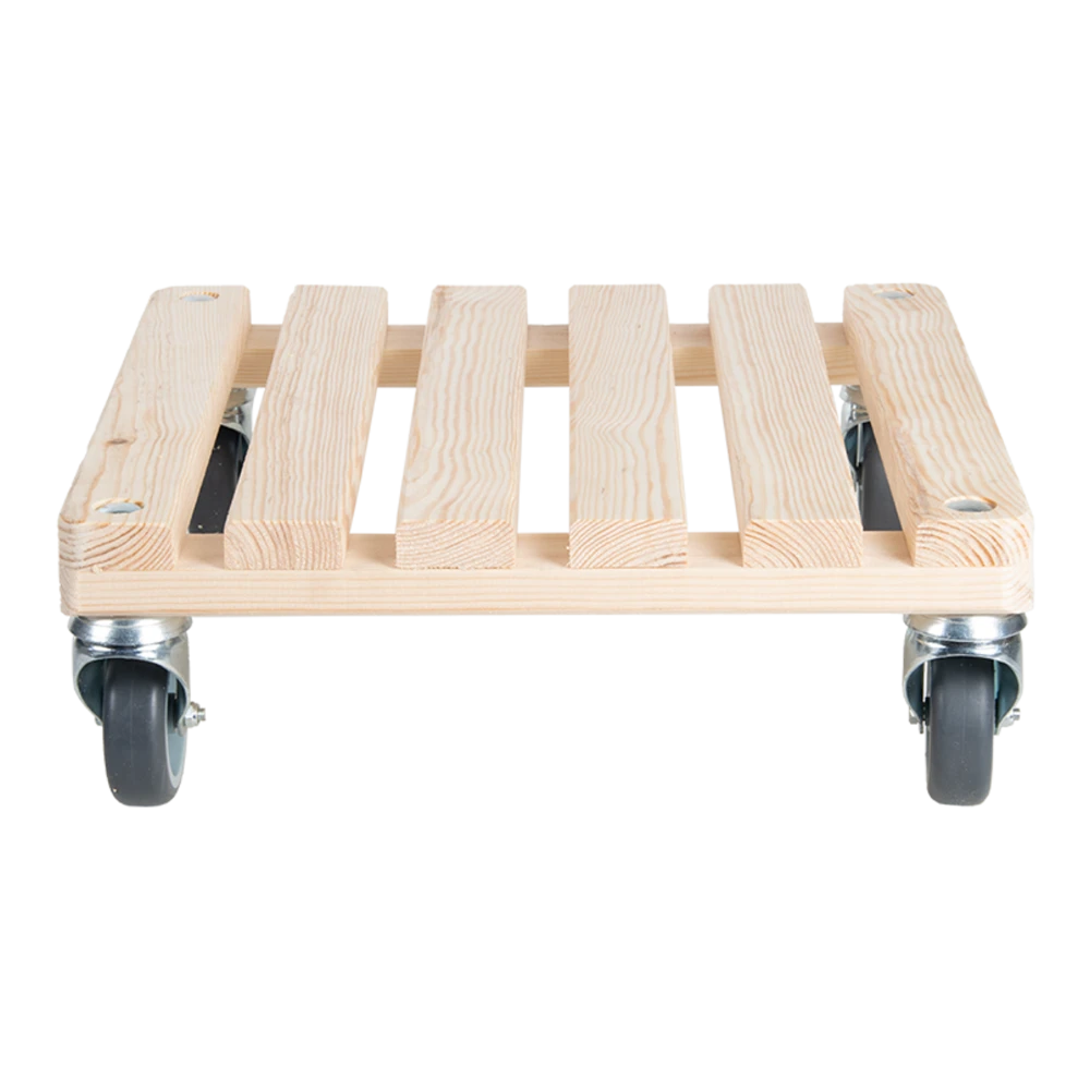 Vierkante Planttrolley Zware Belasting - Esschert's Garden 3 Vierkante Planttrolley Zware Belasting - Esschert's Garden