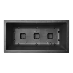 Elho Vivo Next Lang Wielen 60cm - Living Black -Tuinplantenwinkel vivo next lang wielen 60cm living black 4 1