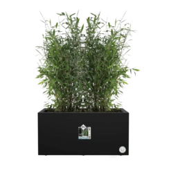 Elho Vivo Next Lang Wielen 60cm - Living Black -Tuinplantenwinkel vivo next lang wielen 60cm living black 5 1
