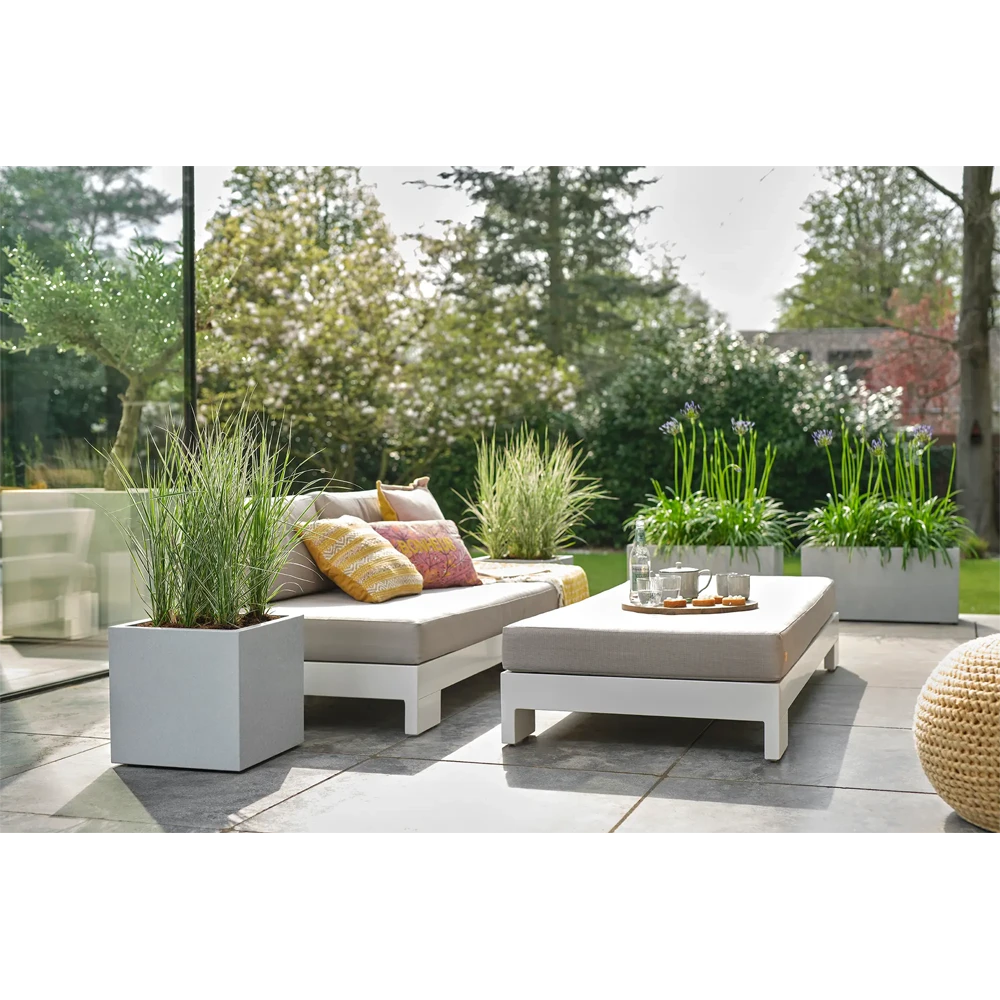 Elho Vivo Next Vierkant Wielen 30cm - Warm Grijs 9 Elho Vivo Next Vierkant Wielen 30cm - Warm Grijs - Afbeelding 7